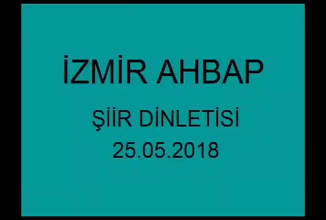 “İmkansız şey şiir yazmak aşıksan eğer ve yazmamak aylardan nisansa” demiş, Orhan VELİ...
Bizde dedik ki "Mayıs’ta da doyum olmuyor Ahbap’san eğer."
Şiir’li, Türkü'lü tadına doyulmaz bi geceydi niceleri için sözleştiğimiz. @haluk_levent @ahbapplatformu
