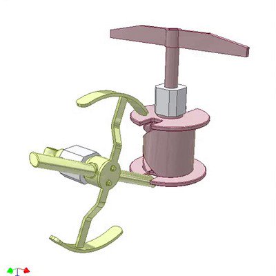 Barrel Cam for Reverse Deg. Rotation