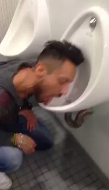 Naked pornstars made to lick urinals stories