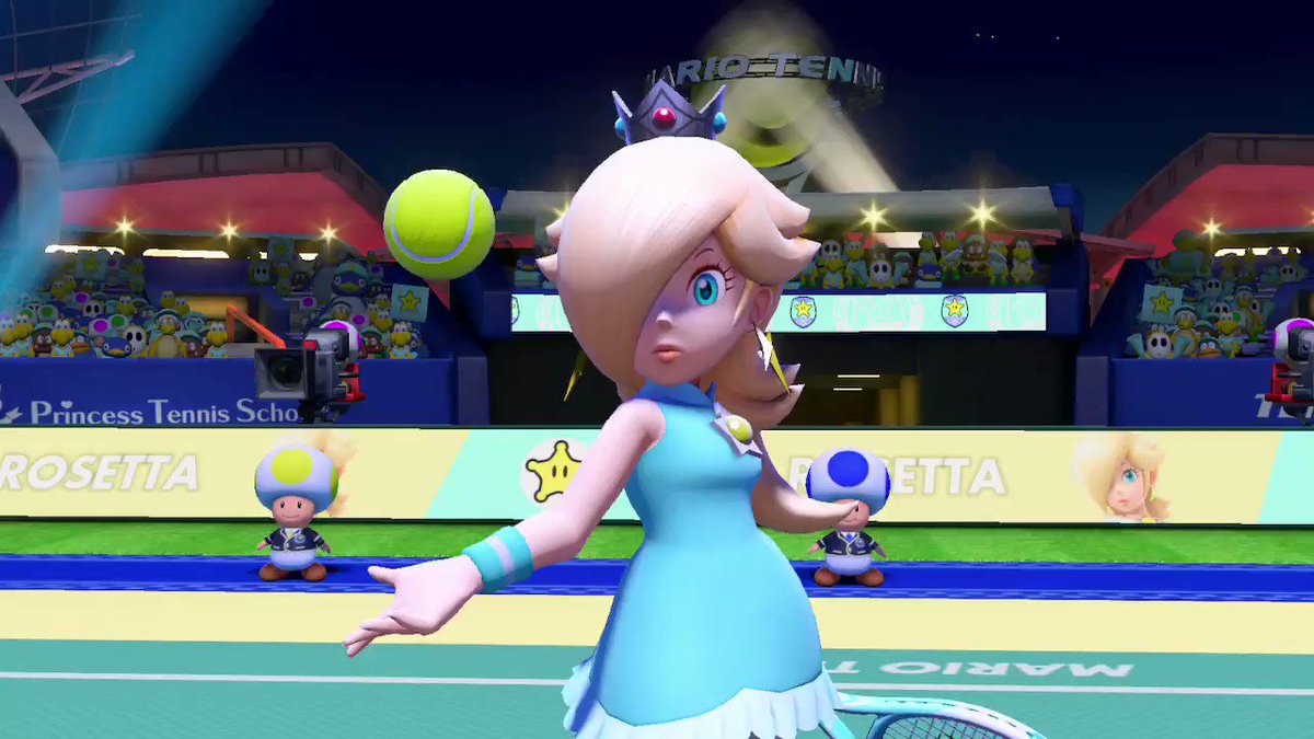 マリオテニス エース ロゼッタ様のスライスがエグくて強すぎな件 Switch速報