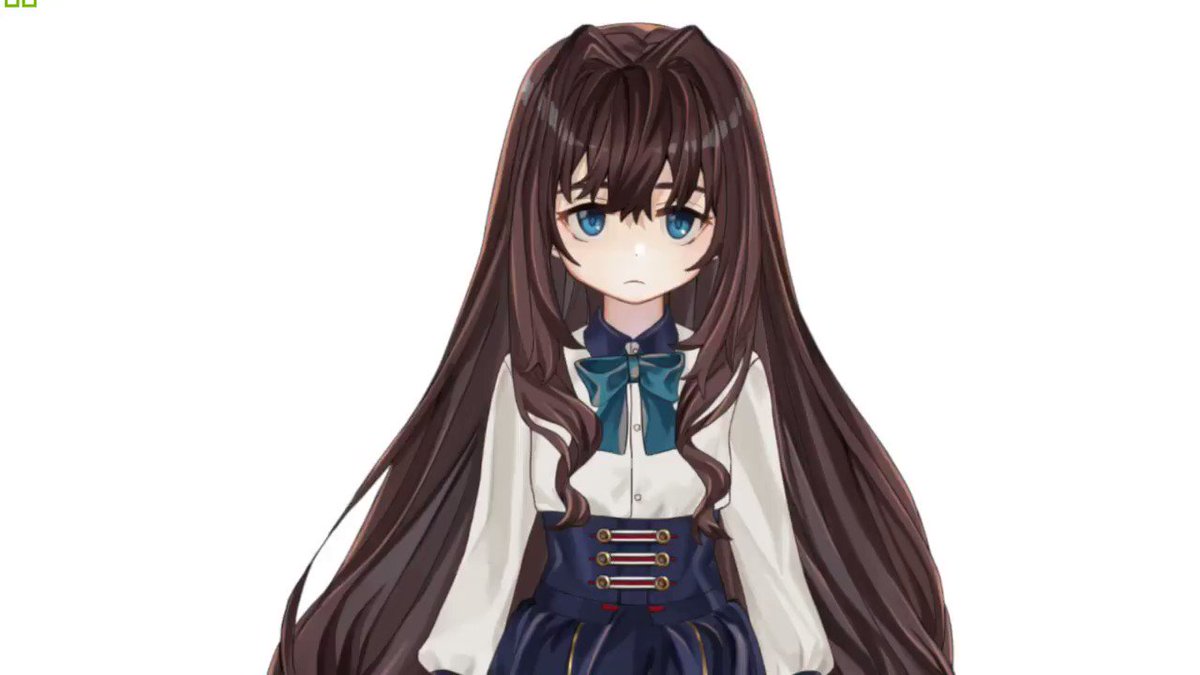 るいせんと　エリシアちゃん　直筆　イラスト　色紙 るいせんと】エリシアちゃん色紙_03【原画】