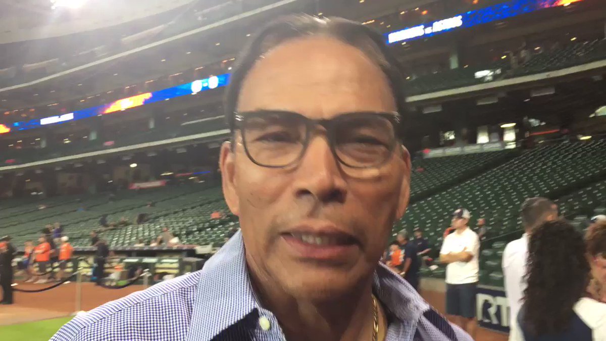 Brian McTaggart on X: Astros legend Jose Cruz thrilled to see