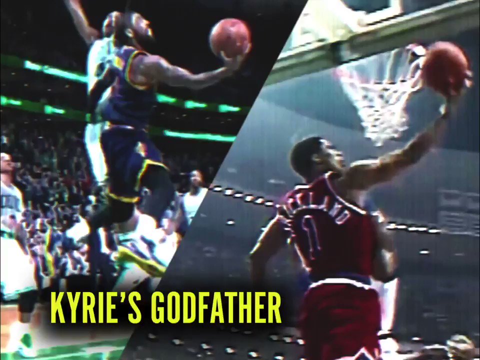 Kyrie Irving has moves like his godfather Rod Strickland