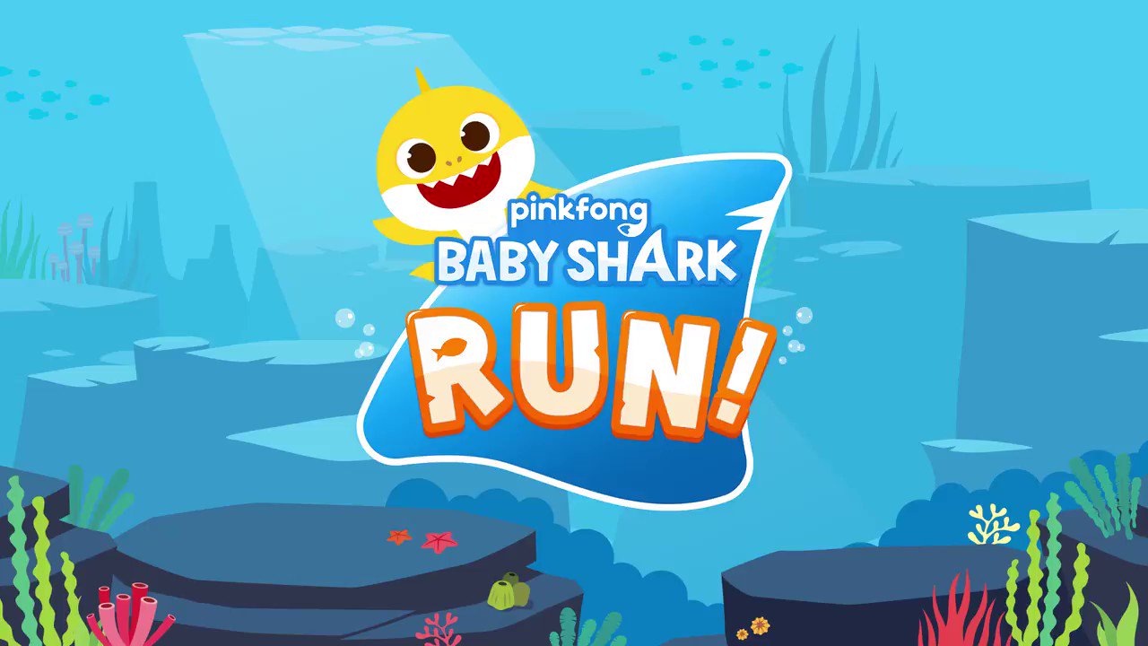 Pinkfong Baby Shark As A Thank You Gift For All The Love For Baby Shark We Re Announcing The Release Of Our First Game Title Babysharkrun Of Course It S