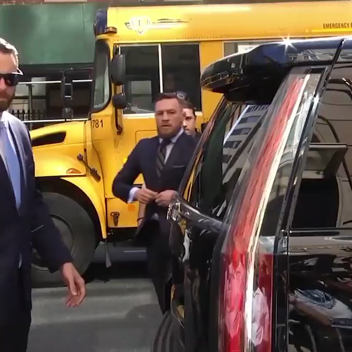 SportsCenter (@SportsCenter) on Twitter photo 2018-06-14 15:15:29 Conor McGregor appeared in court Thursday and remains in plea negotiations for his involvement in an April incident at Barclays Center. Conor McGregor appeared in court Thursday and remains in plea negotiations for his involvement in an April incident at Barclays Center.