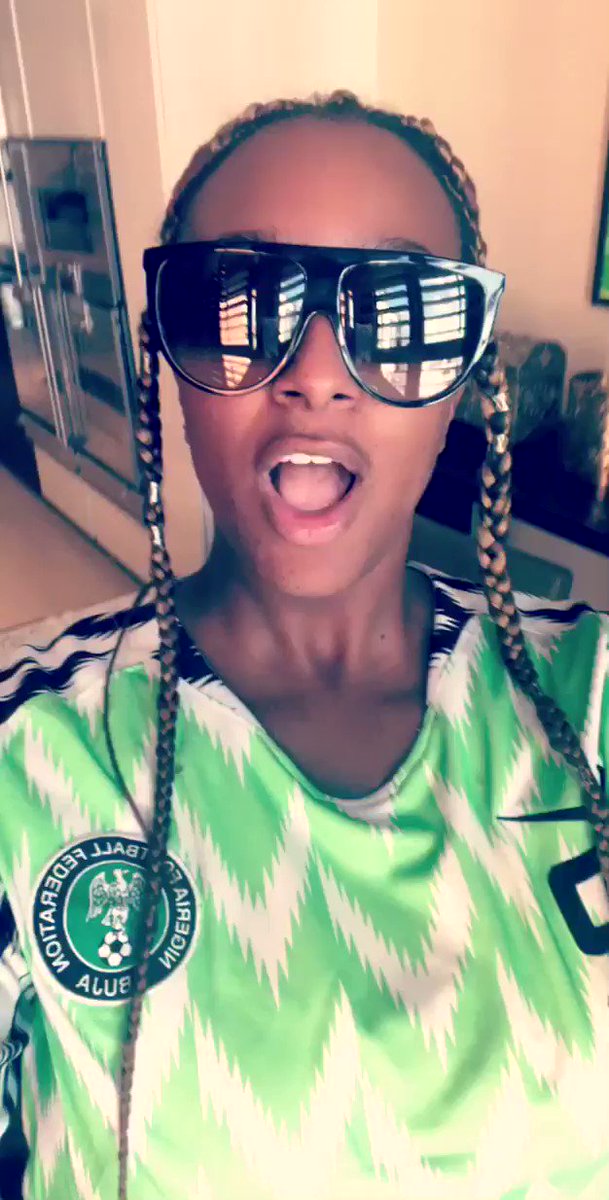 Cuppy (@cuppymusic) on Twitter photo 2018-06-14 16:04:50 Half time watching the #WorldCup first game! Loving my @DSTV #Fanalysis chat group! β½οΈππππΊ Half time watching the #WorldCup first game! Loving my @DSTV #Fanalysis chat group! β½οΈππππΊ