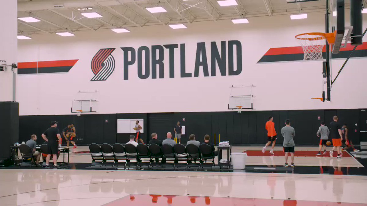 Take a look inside draft workouts today at our practice facility.   **Spoiler: There are dunks & many buckets. https://t.co/SkgEvwi16H