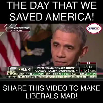 EAGLE WINGS (@SoarOnTheWings) on Twitter photo 2019-11-12 15:37:02 Are you fed up with DemocRATS & their plots & schemes to remove a duly elected @POTUS? Watch🎥 & relive a historical moment .@realDonaldTrump Wins #ImpeachTrump is a distraction by DemocRATS who fear AG Barr & Durham’s criminal investigation 🙏🏻🇺🇸 Are you fed up with DemocRATS & their plots & schemes to remove a duly elected @POTUS? Watch🎥 & relive a historical moment .@realDonaldTrump Wins #ImpeachTrump is a distraction by DemocRATS who fear AG Barr & Durham’s criminal investigation 🙏🏻🇺🇸