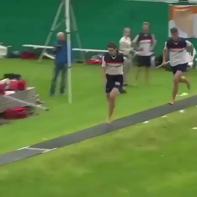 What crazy sport is this? 😳