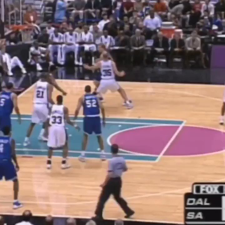 Happy 40th Birthday, Dirk Nowitzki! Here s his first career 40-point game against the Spurs back in 2001. 