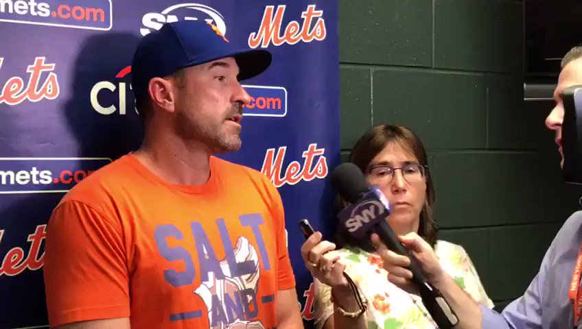 Mickey says he’s impressed with the improvement of @mconforto8 and @You_Found_Nimmo against LHP. #Mets https://t.co/heqYzEYZ16