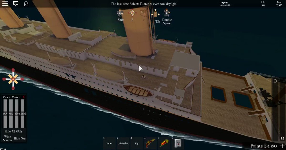 Roblox Titanic Sank In A Minute Tix Robux On Roblox Roblox Titanic Sank In A Minute Tix Robux On Roblox