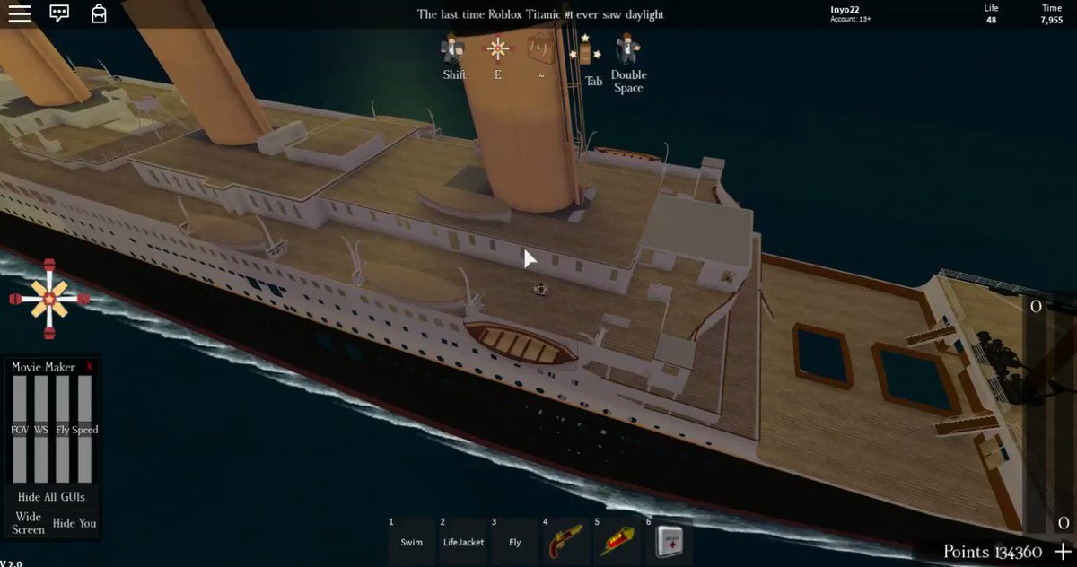 Roblox Titanic 2 0 Faq And Progress Log Bulletin Board Roblox - titanic 1997 roblox titanic sinking