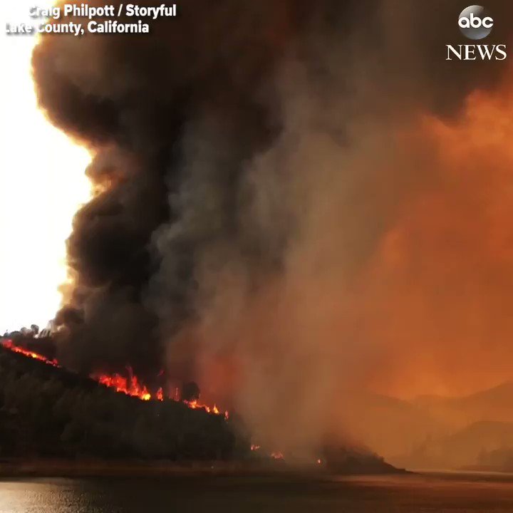 NEW: Gov. Jerry Brown declares state of emergency as Pawnee Fire has scorched more than 8,000 acres and destroyed nearly two-dozen structures. https://t.co/9ikJXPbFIm