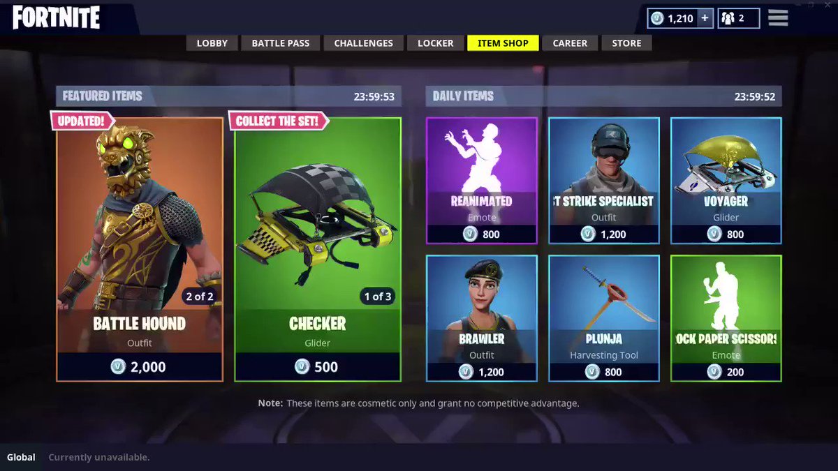 Fortnite Info On Twitter Nuevos Articulos En La Tienda 1 7 18 - 