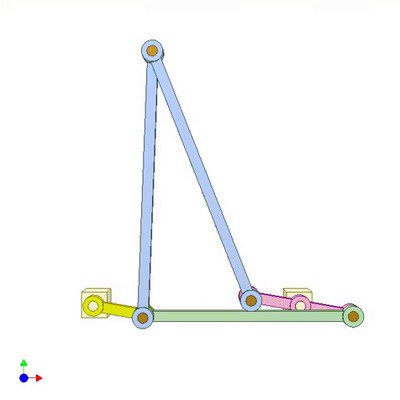 Straight Line Drawing Mechanism a