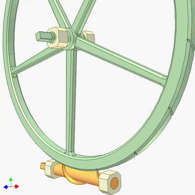 Worm Drive - Multiplying Gear
