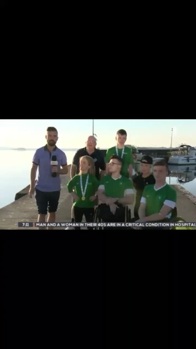 TV3's @deric_hartigan chats to Team Ireland ahead of day 3 of the @IWASFed Youth World Games taking place in Athlone Institute of Technology this week! Watch it here! #Athlone2018