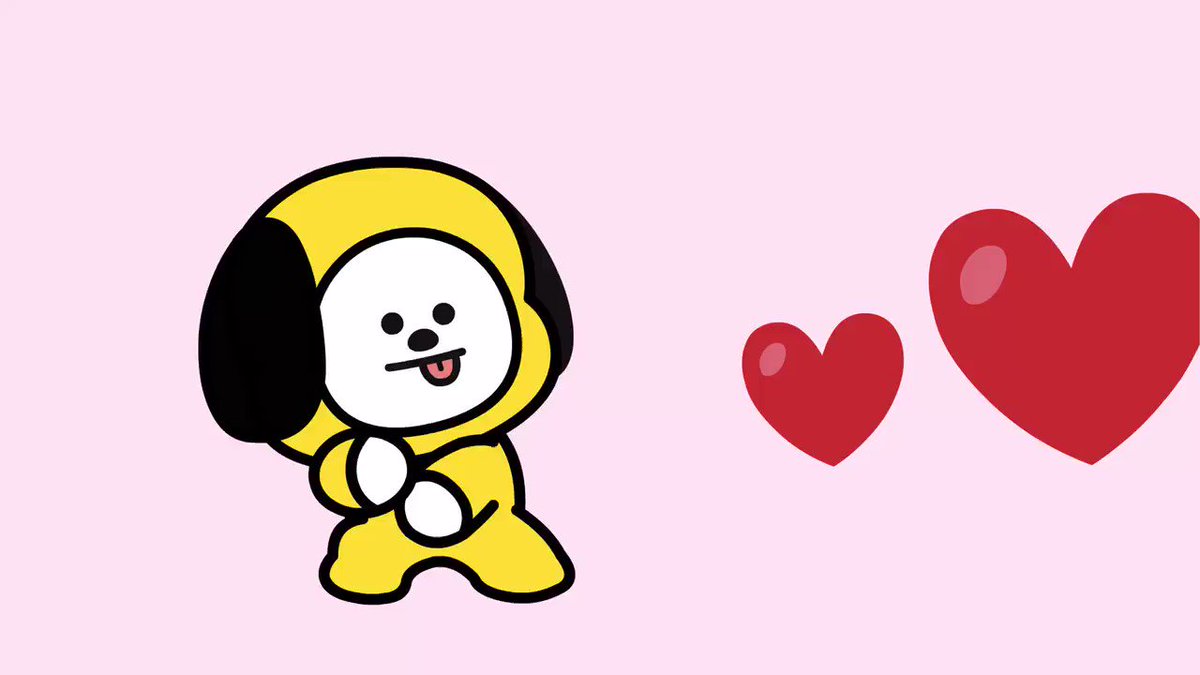 BT21 on Twitter Who wants my lovely heart BT21 CHIMMY BT21 on Twitter Who wants my lovely heart BT21 CHIMMY