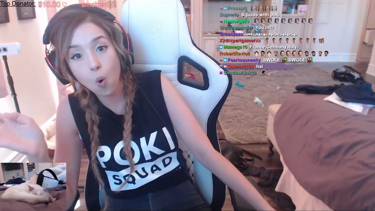 Poki wins her first duel : r/LivestreamFail