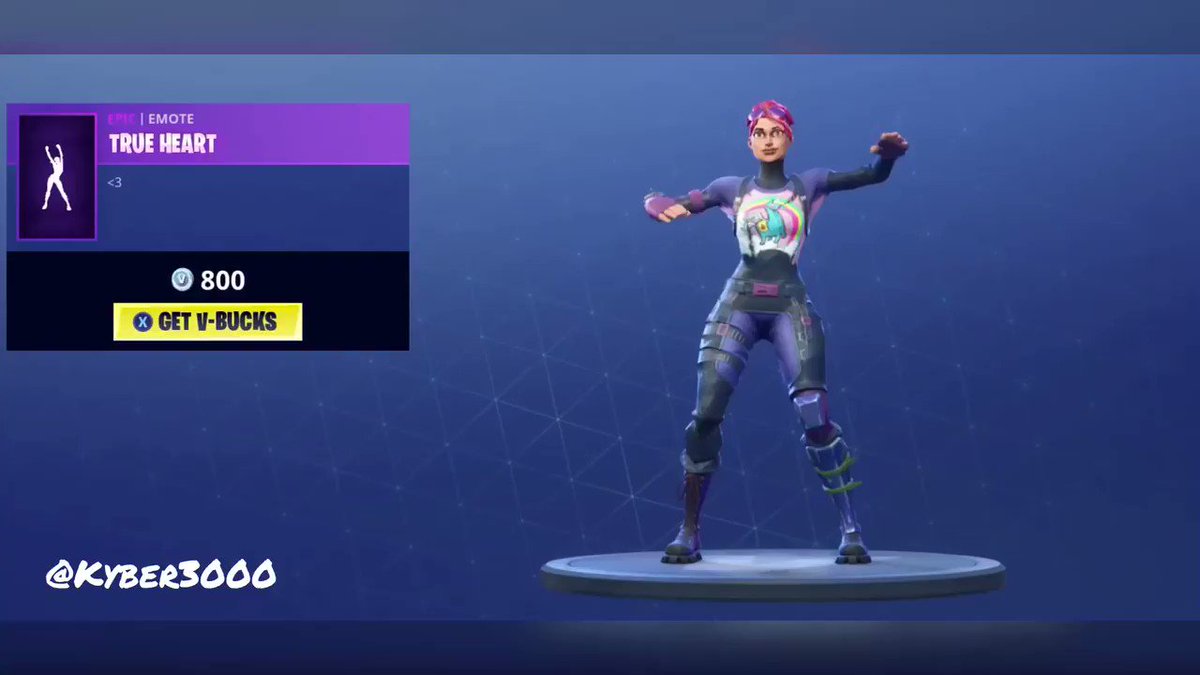 Fortnite True Heart Emote | Free V Bucks No Human ...