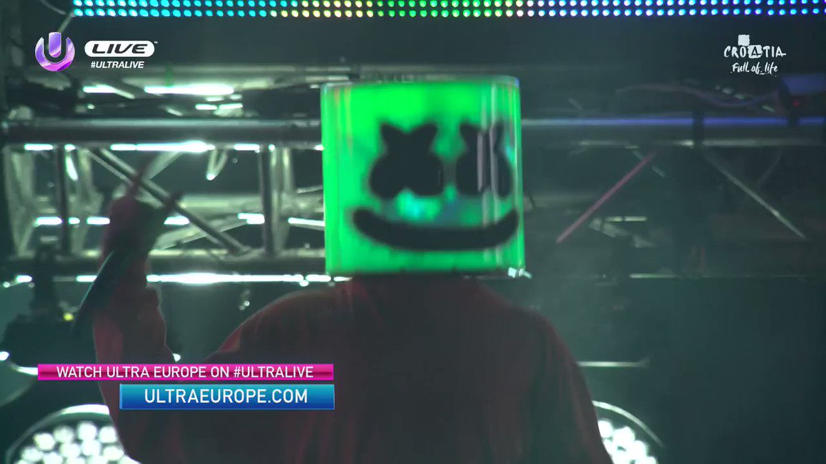 The mysterious, masked @marshmellomusic is making his Ultra Europe debut now on #ULTRALIVE!
http://UltraEurope.com