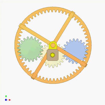 -Gear Planetary Drive