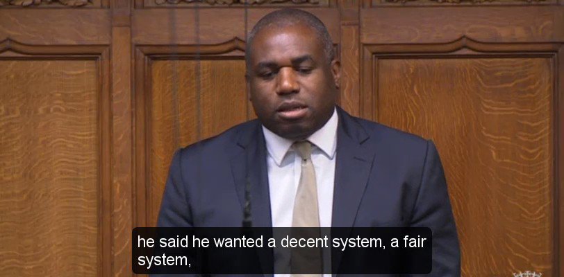 David Lammy (@DavidLammy) on Twitter photo 2018-07-12 10:24:53 Home Sec. @sajidjavid made a “pledge” to do “right” by the #Windrush generation. Last night, he announced plans to ‘pause’ the hostile environment, burying the news during the England match. This policy of state-endorsed cruelty needs to be scrapped, not given a time-out. Home Sec. @sajidjavid made a “pledge” to do “right” by the #Windrush generation. Last night, he announced plans to ‘pause’ the hostile environment, burying the news during the England match. This policy of state-endorsed cruelty needs to be scrapped, not given a time-out.