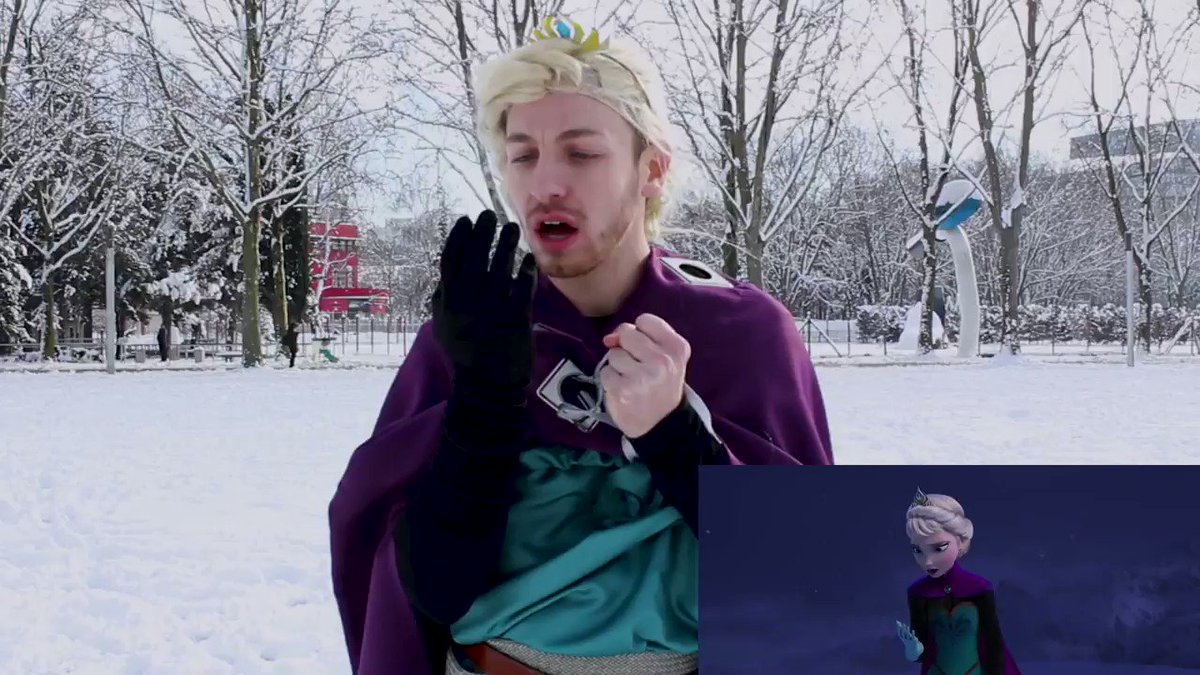 LA REINE DES NEIGES LowCost (Alex Ramirès) #Frozen #Disney #lowCost #LetItGo