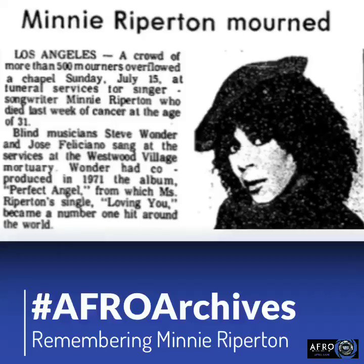 Minnie Riperton Funeral
