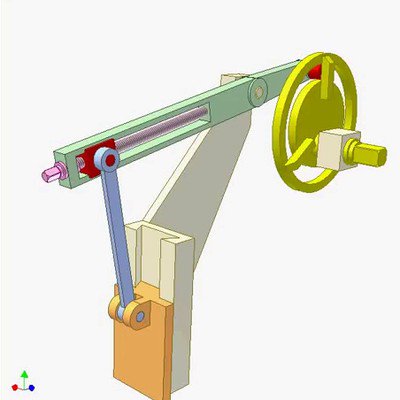 Cam and Crank Slider Mechanism