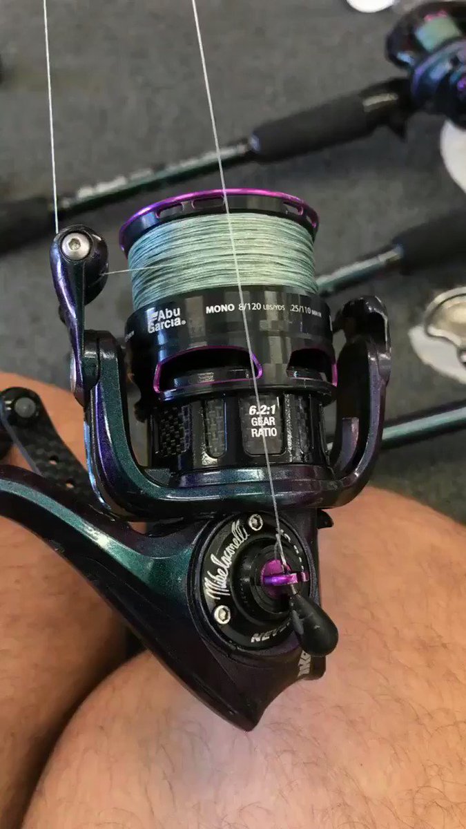 Mike “IKE” Iaconelli on X: Sometimes its the little things that make a reel  GREAT! The all new Abu Garcia Revo Ike Spinning Reel with a unique drop  shot/hook keeper right on