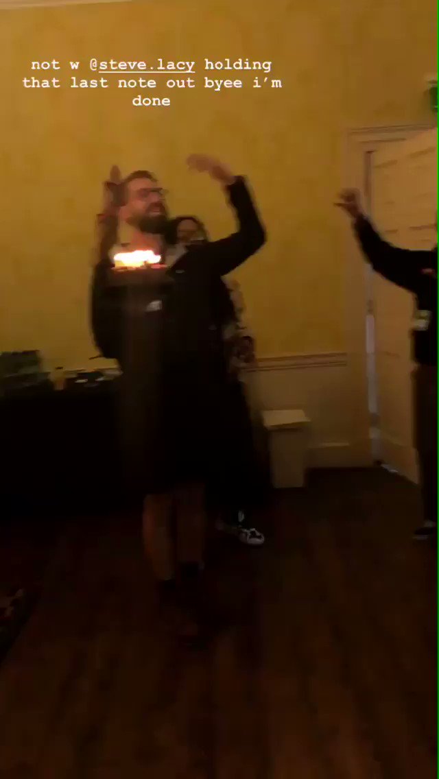 The crew feat. steve lacy, singing happy birthday to kali <3 
