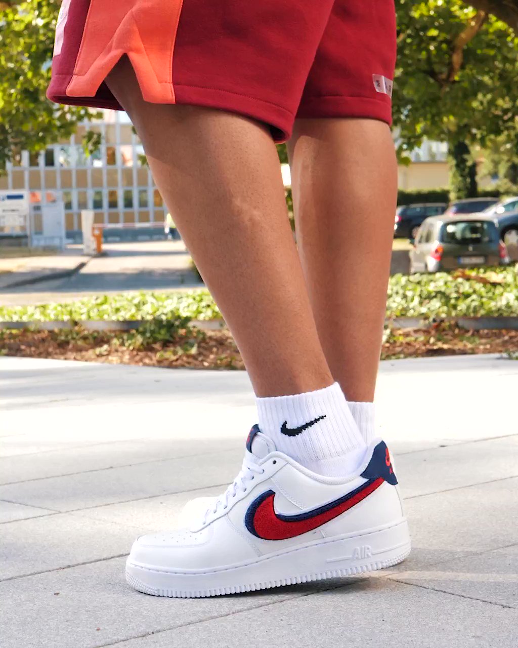 air force 1 chenille footlocker
