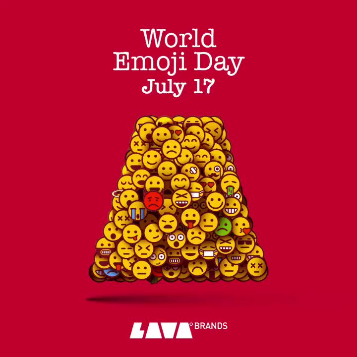 Share an emoji today and celebrate "World Emoji Day".
#lavabrands #lava #business #digitalart #digitalagency #digitalmarketing #branding #brandingagency #dubai #art #emoji #worldemojiday #festival #event #love https://t.co/KOwMylq01c