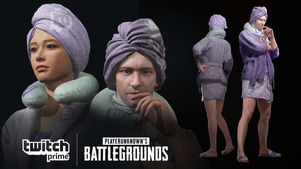 Twitch Prime goes global with exclusive gear in PLAYERUNKNOWN'S