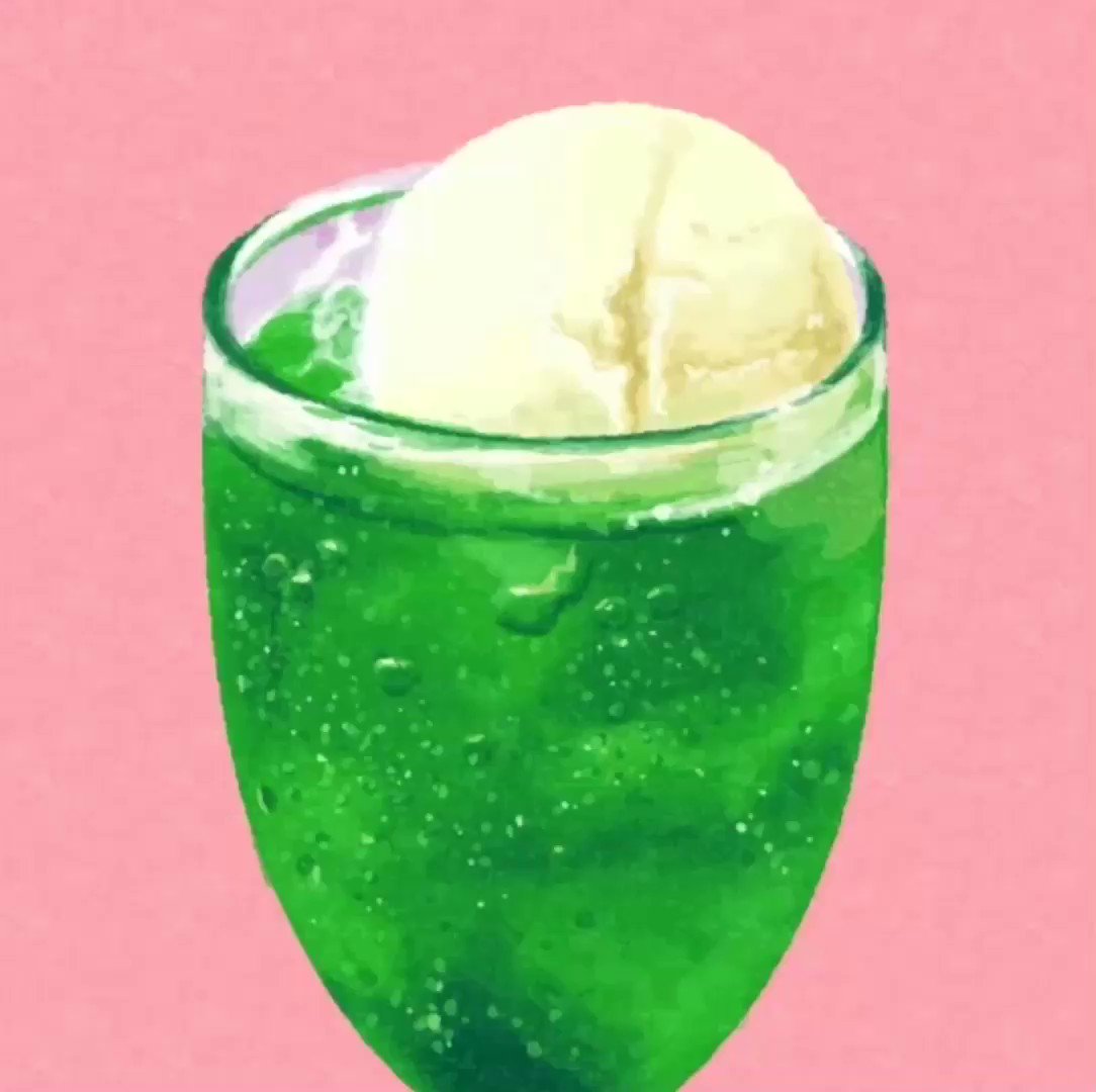 チヨコ タカハシユリ クリームソーダ イラレ T Co Ysecgqk7kz Twitter