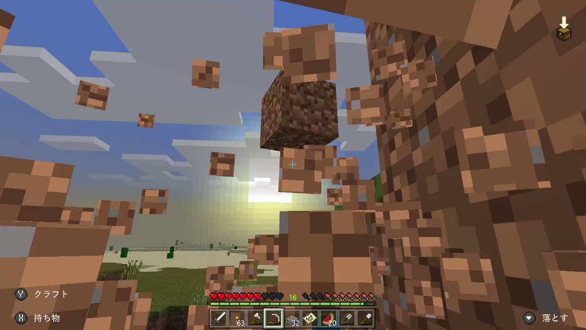 Minecraftはじめて1年経ってました レッツトライ しもしも