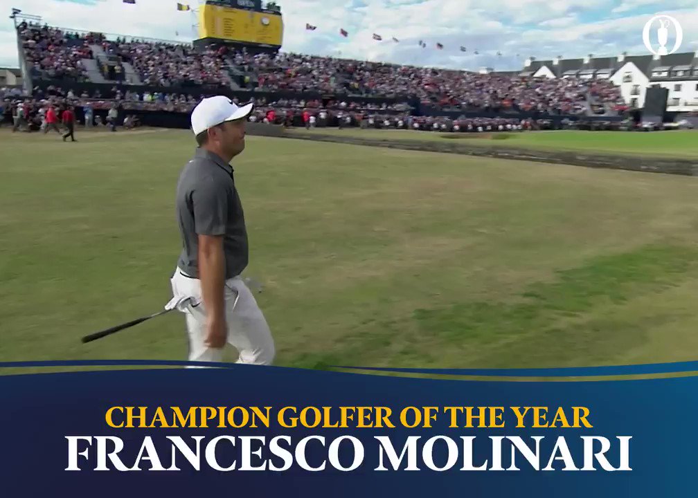 The first ever Italian Major Champion 🇮🇹 #TheOpen