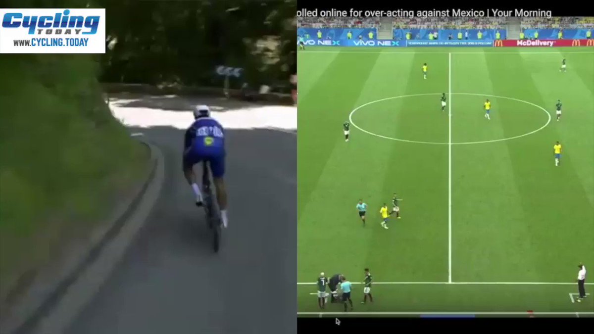 Cycling vs. Football - Can You Spot The Difference?
