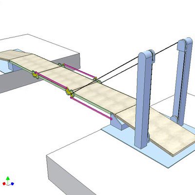 Folding Bridge