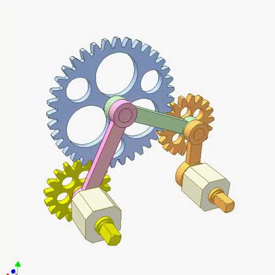 Gear and Linkage Mechanism