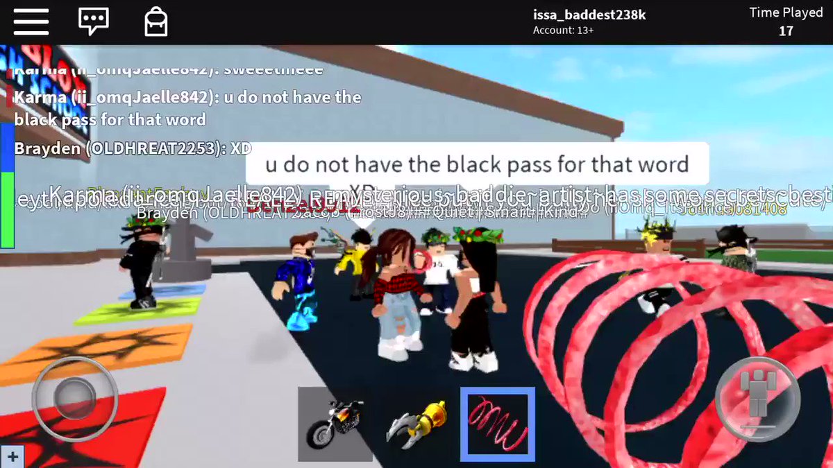 Bri At Briwiththemess Twitter Profile And Downloader Twipu - racist roblox game
