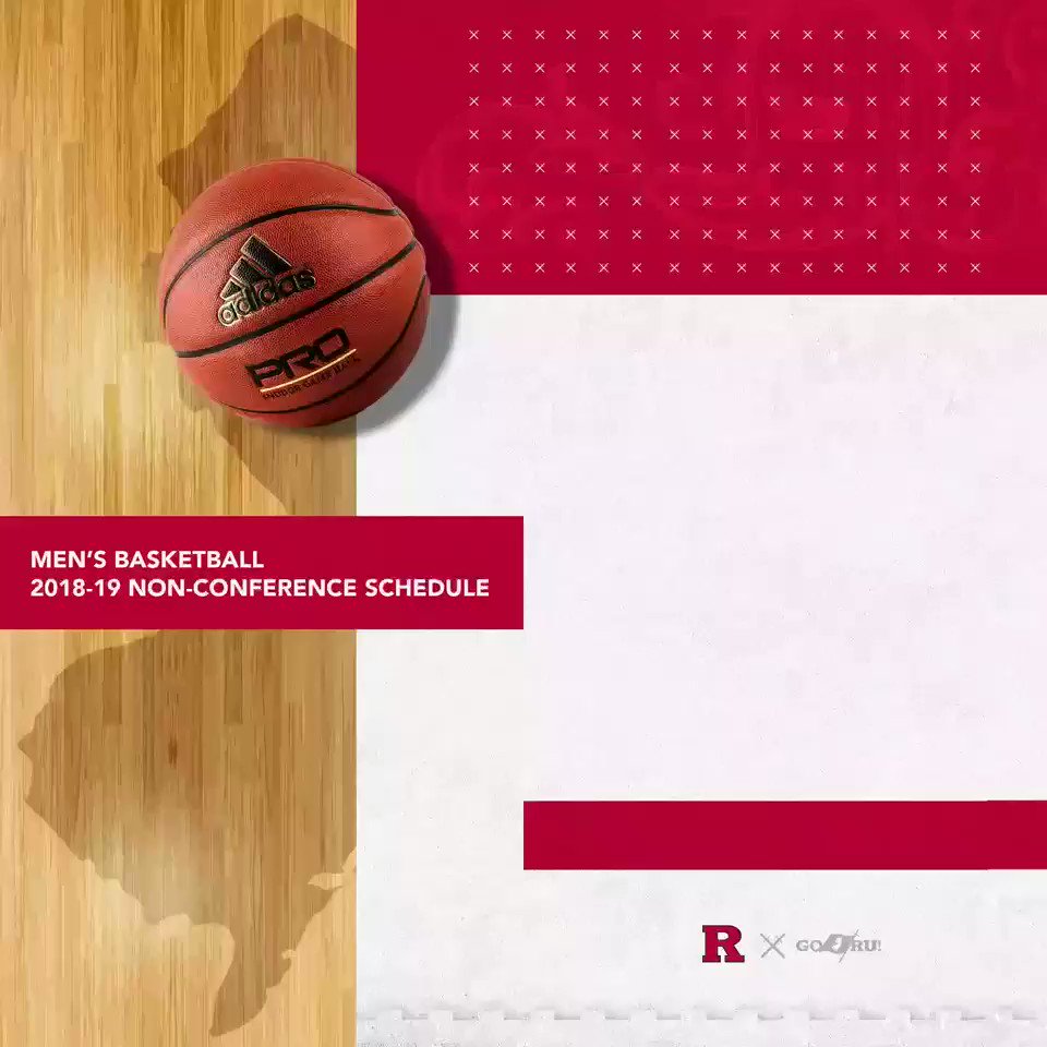 Rutgers Basketball on Twitter "🗣🔊 SCHEDULE UPDATE Our 20182019 non