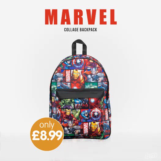 marvel suitcase b&m