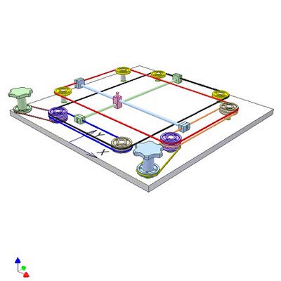 Controlling Two Linear Motions of an Object