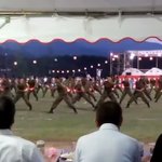 流石の統率力ｗ自衛隊がオタ芸で「バジリスクタイム」を踊る!