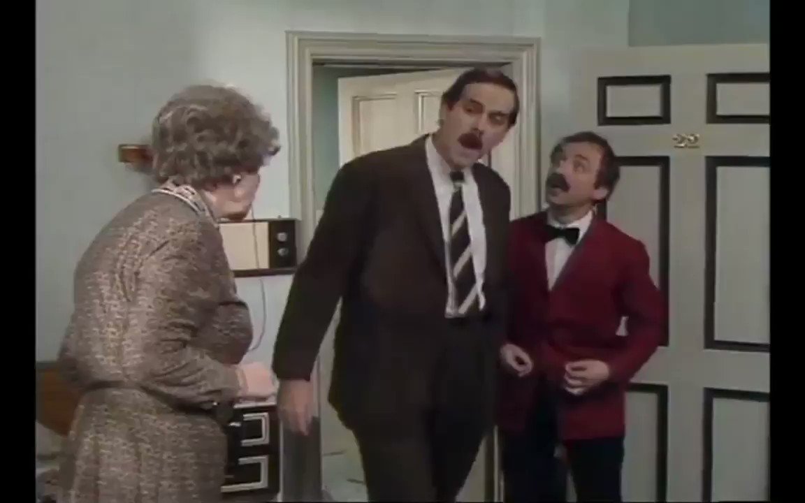 FAWLTY TOWERS on Twitter "Mrs. Richards “Don't be silly. I expect to