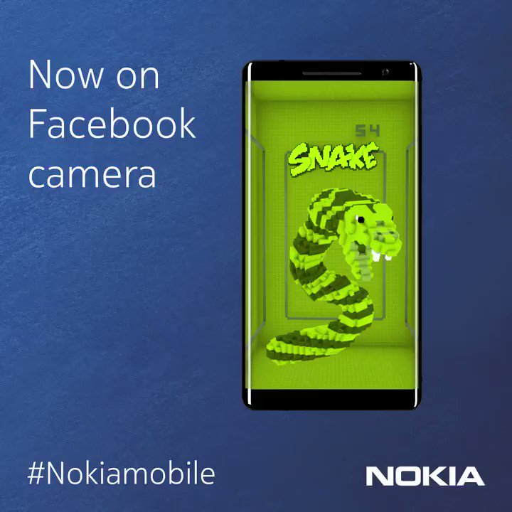 New version of Nokia's Snake game now available on Facebook