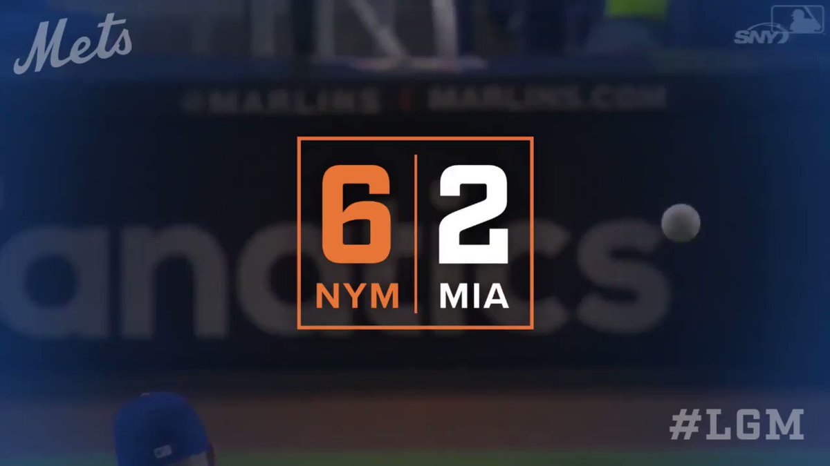 Zack keeps Wheelin' and Dealin'. #MetsWin!  FINAL: #Mets 6 - Miami 2  Box: atmlb.com/2Oud9zc https://t.co/z4NgvoRJGd